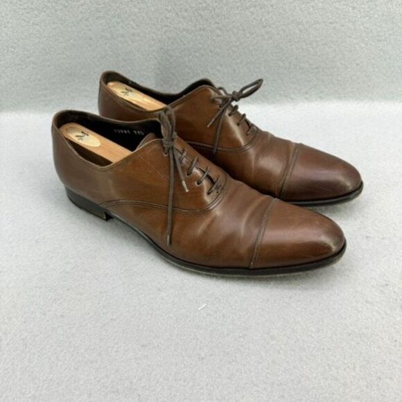 TO BOOT NEW YORK \'Brandon\' Brown Leather Cap Toe Oxfords Size US 11.5 main image 9